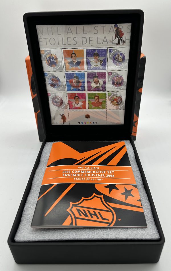 2003 Canada Post NHL Commemorative Stamp And Medallion Set LIMITED Edition